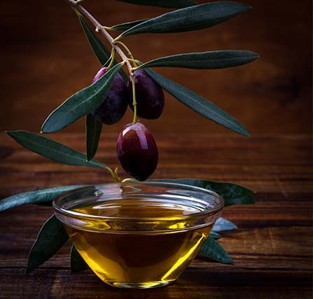 aceituna negra en aceite de oliva
