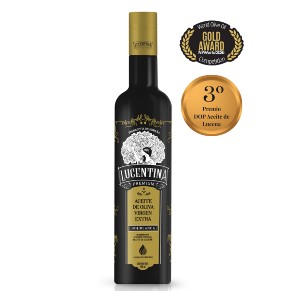 Lucentina Premium 500 ml – AOVE Gourmet con DOP Aceite de Lucena