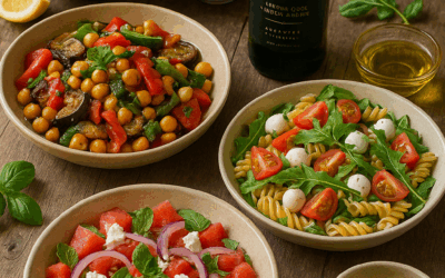 Recetas de verano con AOVE: ensaladas frescas y saludables